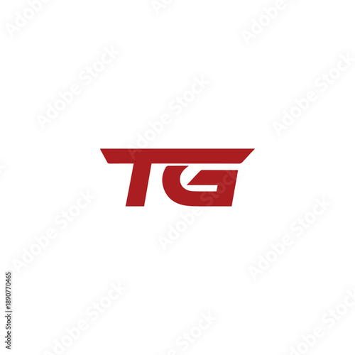 Free Download Logo Letter TG Simple Minimalist Modern - GFXLoad