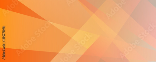 3D orange white geometric abstract background overlap layer on bright space with cutout decoration. vector Eps 10