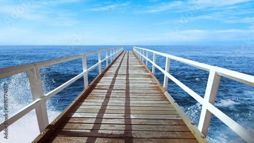 Sea Waves Beauty of Nature – Creative Stock Footage captures the timeless rhythm and raw elegance of ocean waves as they move naturally across the sea surface. This high-quality nature footage showcas