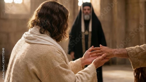 Healing of the man with the withered hand