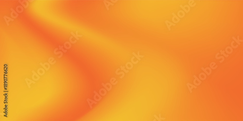 Orange abstract autumn studio room background. brown dark gradient empty wall backdrop. vector