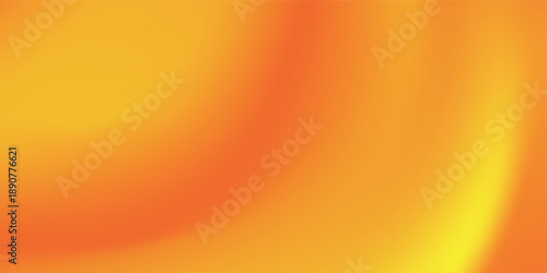 Orange abstract autumn studio room background. brown dark gradient empty wall backdrop. vector