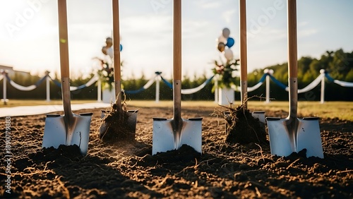 Shovels in Ground for New Project.