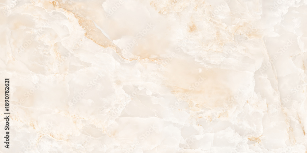 Obraz premium Ivory Beige Natural Onyx Marble Texture Used For Ceramic Tiles Stone Light Ivory Cream colour Marble.
