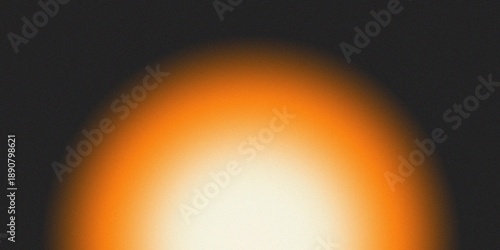 abstract shapes orange light color with blurred spots effect for banner header design 