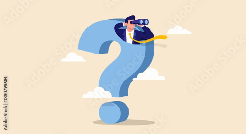 Looking For Answers Concept