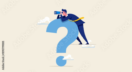 Looking For Answers Concept