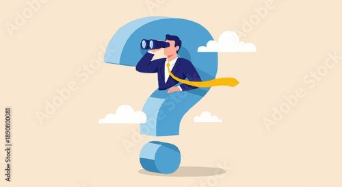 Looking For Answers Concept