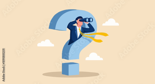 Looking For Answers Concept