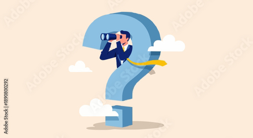 Looking For Answers Concept