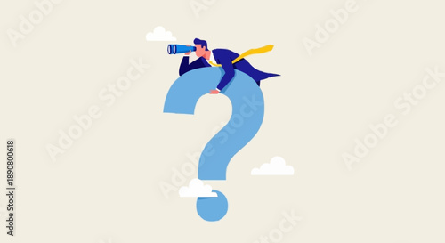 Looking For Answers Concept