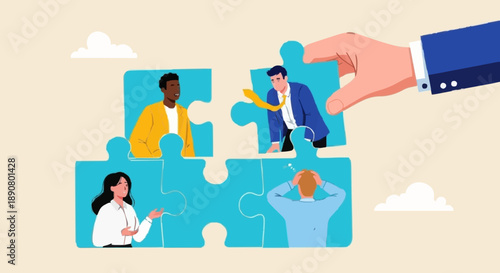 Teamwork and People Connection