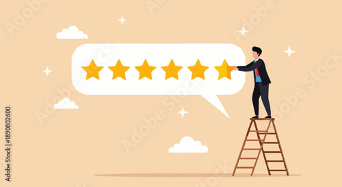 Good Review And Rating Stars