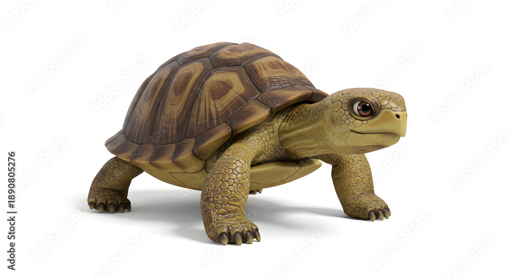 Obraz premium turtle isolated on white