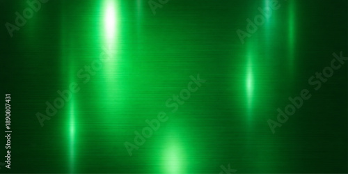 A bright green and blue abstract wallpaper featuring a gradient wave pattern with glowing light rays and motion blur texture for a modern art background design
