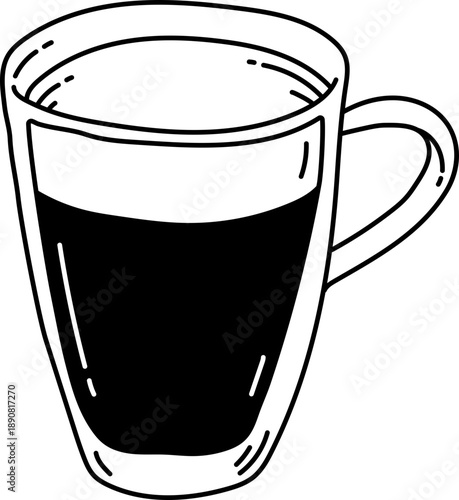 Cup of Americano Coffee