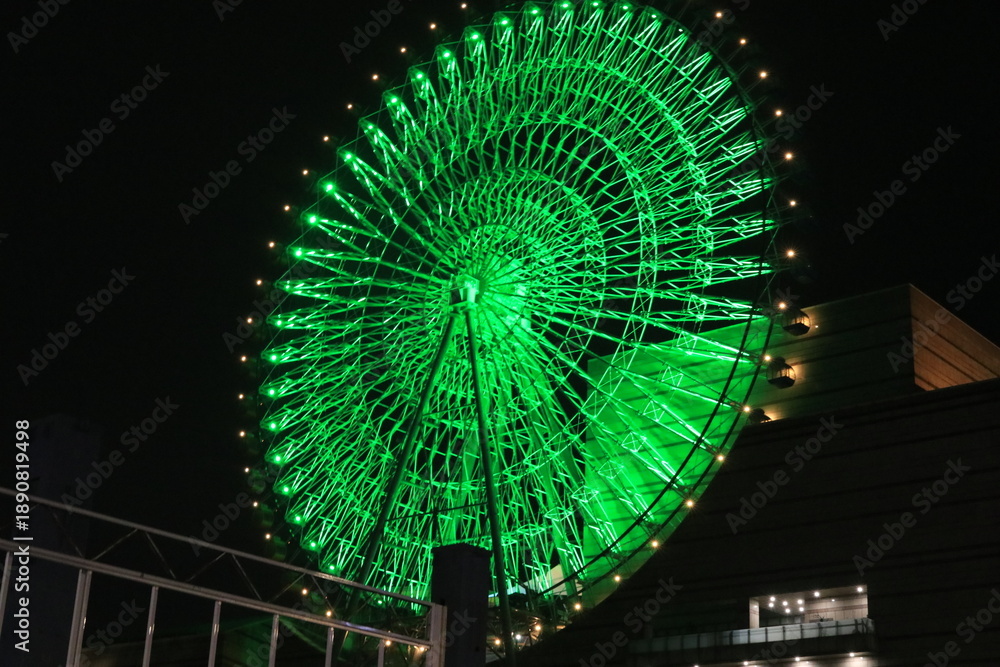 Naklejka premium the giant wheel