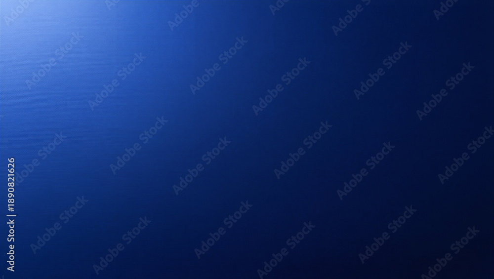 Obraz premium Deep Blue Gradient Background with Subtle Light Effect
