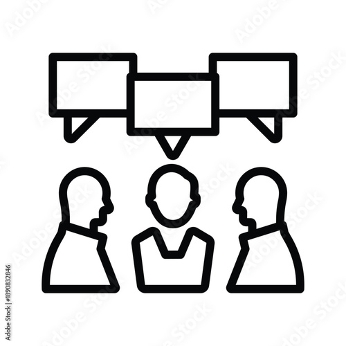 Team collaboration icon