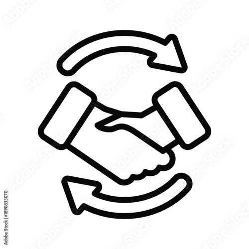 Deal exchange icon
