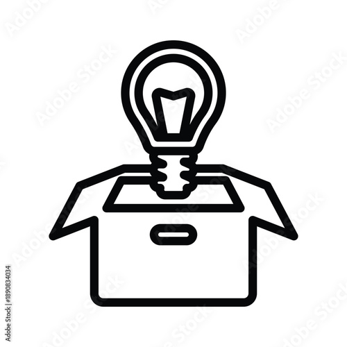 Idea out of box icon
