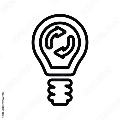 Idea process icon