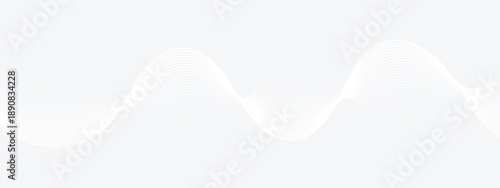 White wavy lines on gray background creating dynamic pattern