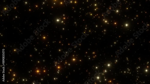Abstract animated particle background