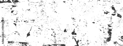 Vector Grunge Texture Distressed Overlay Background Peeling Paper Scratches Dust Black and White