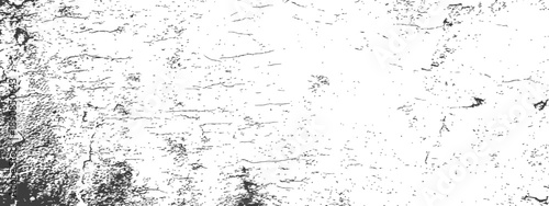 Vector Grunge Texture Overlay Background Distressed Effect Template Black and White Cracks and Scratches