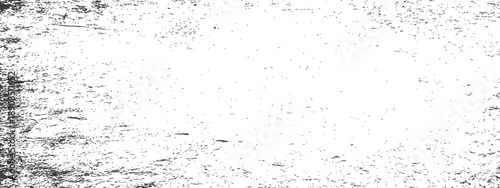 Abstract Grunge Distress Texture Vector Overlay Black and White Rough Surface Gritty Background