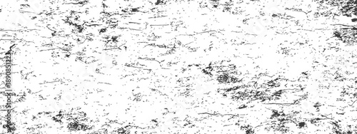 Distressed Grunge Vector Texture Overlay Abstract Black and White Cracked Surface Background