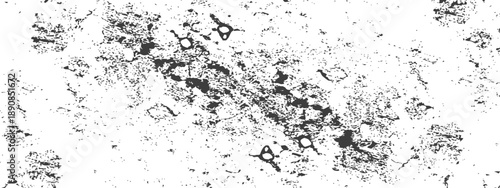 Black and white grunge texture vector overlay background distress effect pattern