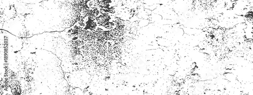 Wallpaper Mural Black and White Grunge Texture Overlay Vector Distress Background with Cracks Scratches and Speckled Noise Grain Torontodigital.ca
