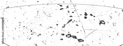 Vector Grunge Texture Distressed Overlay with Black Dust Scratches Cracks and Ink Splatters Retro Vintage Effect