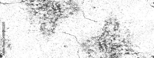 Wallpaper Mural Black and White Grunge Distress Texture Overlay Abstract Seamless Vector Background with Dust Dirt and Cracks Torontodigital.ca