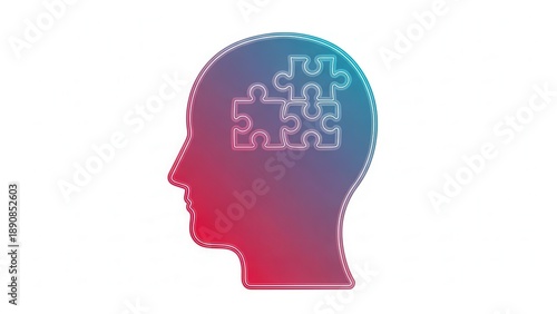 Wallpaper Mural Abstract representation of human intellect, problem-solving, and cognitive processes depicted Torontodigital.ca