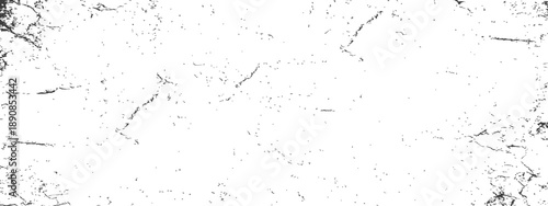 Black and white grunge texture overlay abstract distress background with dust scratches and vintage weathered surface effect