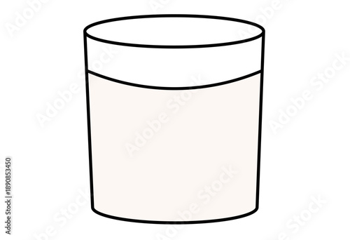 Skincare Cream Container Jar Illustration For Cosmetics, Medical Products, Beauty Care, Healthcare And Hygiene Content