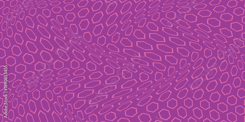 simple pink outline polygon dot wave pattern for banner poster background.