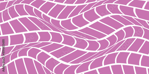 simple violet square wave pattern for banner poster background.