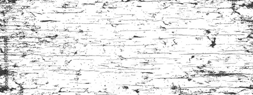 Monochrome Wood Grain Grunge Texture Overlay Vector Distress Background