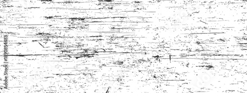 Distressed Wood Grain Texture Vector Black and White Grunge Overlay Abstract Scratch Effect