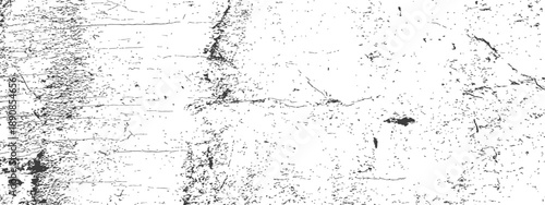 Black and White Abstract Grunge Distressed Texture Overlay Vector Background Cracked Concrete Wall Damage Scratch Effect
