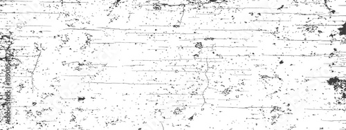 Distressed horizontal wood grain texture vector overlay Grungy scratch and crack effect background design element black and white