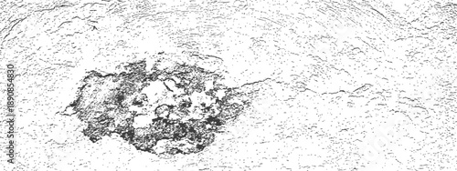 Distressed Vector Texture Overlay Grunge effect of damaged stucco wall or concrete surface background Black and White