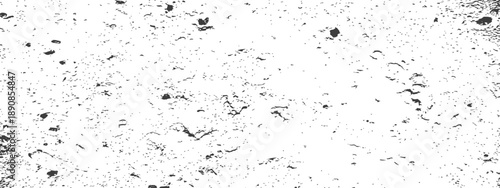 Vector Grunge Texture Overlay Dust Dirt and Grit Effect Black and White Speckled Distressed Surface Background
