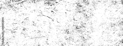Black and white grunge texture overlay vector graphic background distressed surface effect design element