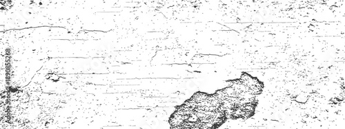 Weathered Grunge Texture Vector Overlay Distressed Paint Cracks and Scratches Black and White Background