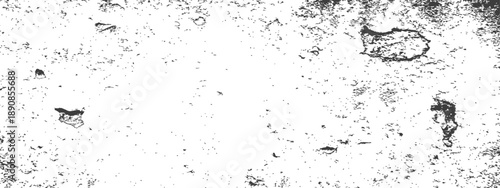 Grunge distressed vector texture overlay with dirt dust and scratches isolated on white background
